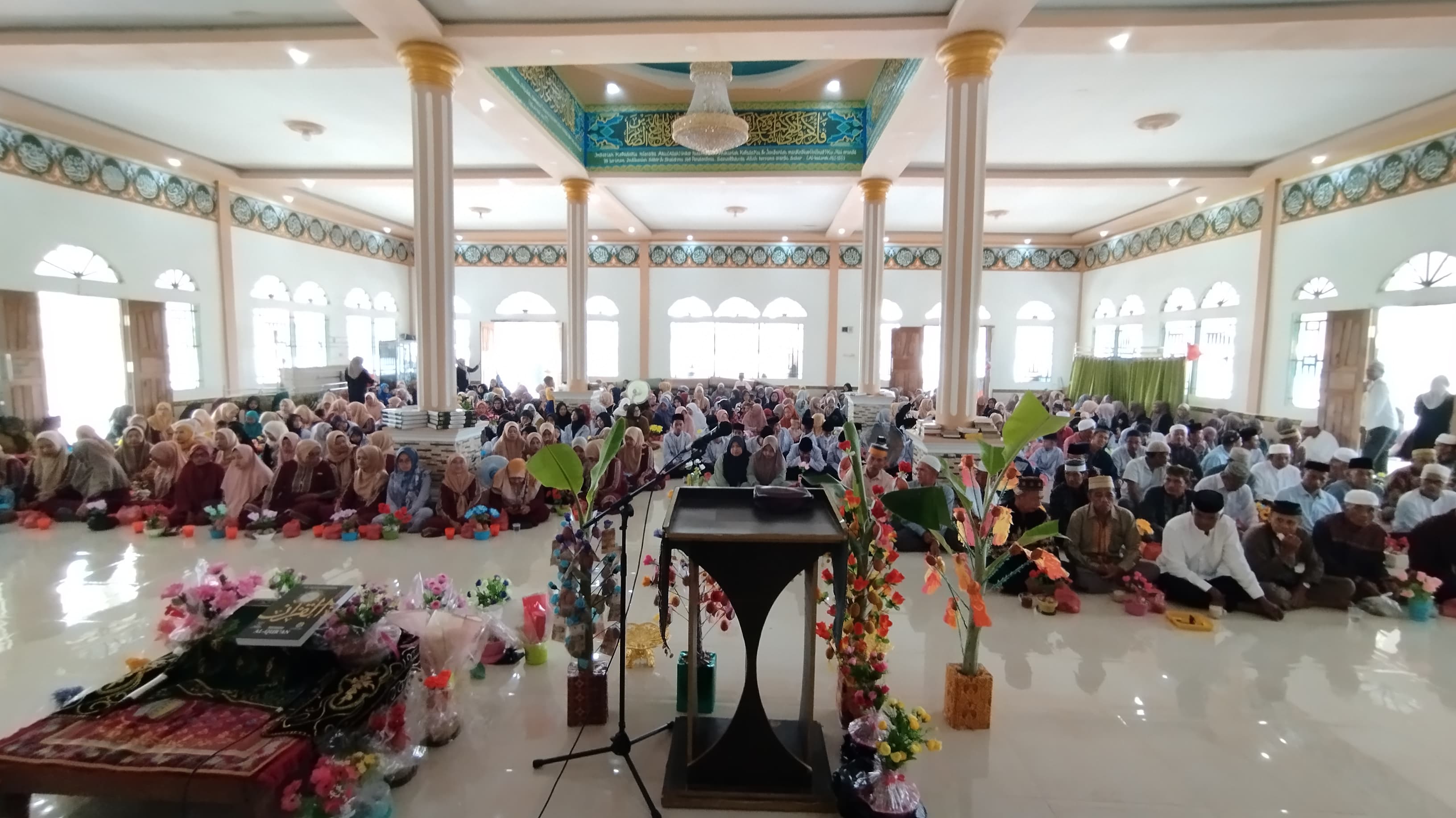 Kepala Desa Pemusiran Hadiri Peringatan Maulid Nabi Muhammad SAW di Masjid Nurul Huda
